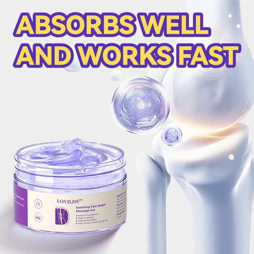 LOVILDS™ Turmeric & Emu Oil Arthritis Soothing Pain Relief Massage Gel(👨‍⚕️AAD Recommended)