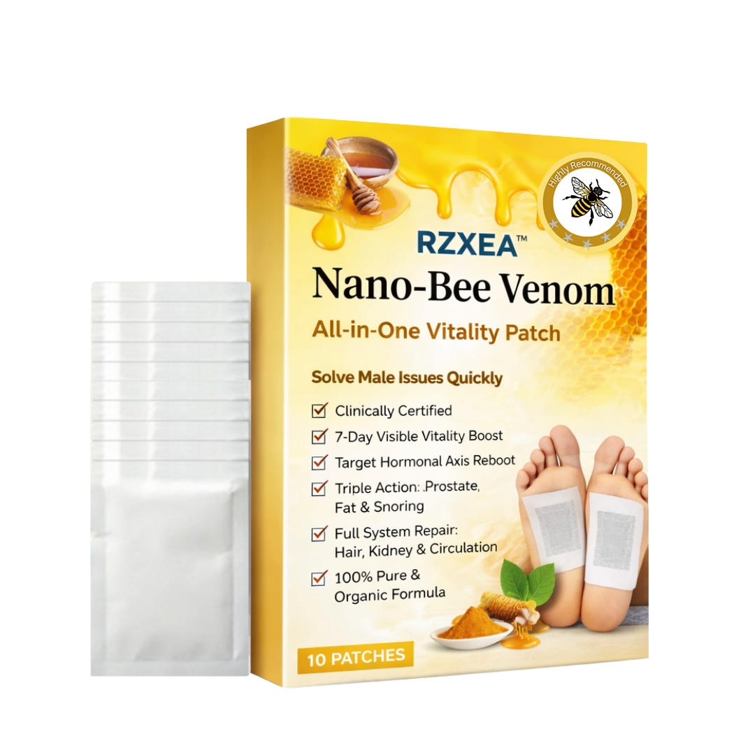 🚨 Stocks Are Running Low.| RZXEA™ Nano-Bee Venom All-in-One Vitality Patch-GD