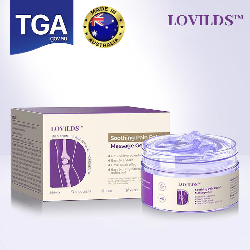 LOVILDS™ Turmeric & Emu Oil Arthritis Soothing Pain Relief Massage Gel(👨‍⚕️AAD Recommended)